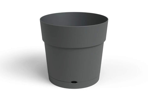 Pot plastique Capri Wide avec réserve d’eau