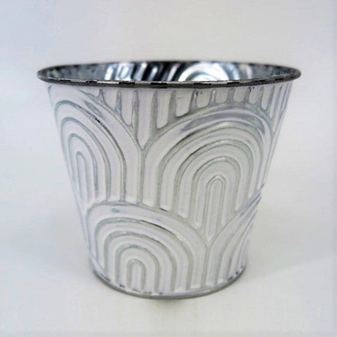 Pot décoratif en métal