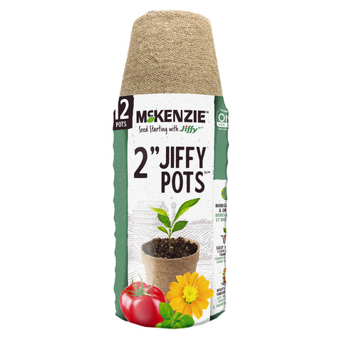 Pot Jiffy rond 2 pouces