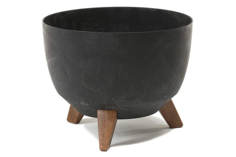 Pot Roma noir béton
