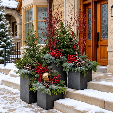 CONFÉRENCE - Pot extérieur de Noël : créez un décor tout au naturel