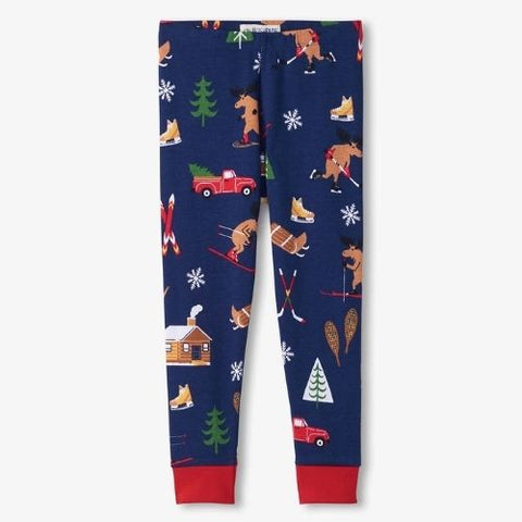 Ensemble pyjama pour enfant "Chalet d'hiver" - Hatley Little Blue House