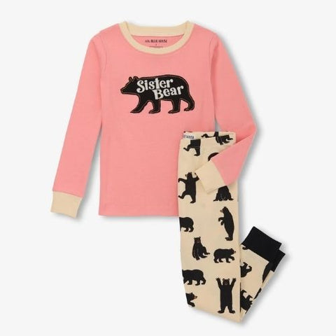 Ensemble pyjama pour enfant "Sœur oursonne" - Hatley Little Blue House