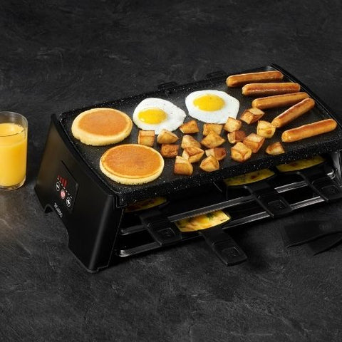 Raclette numérique pour 8 personnes