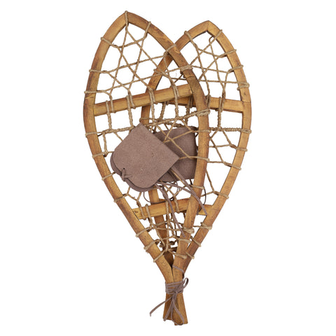 Décoration raquettes en bois