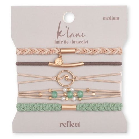 Bracelets et attache cheveux "Reflect" - KLANI