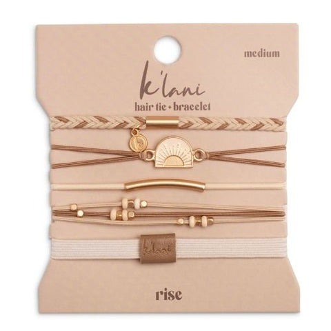 Bracelets et attaches cheveux "Rise" - KLANI