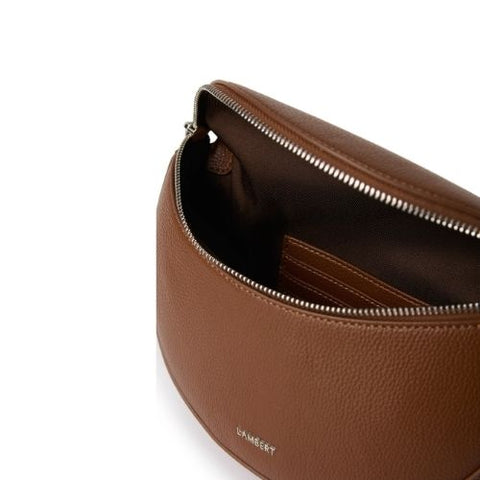 Sac banane en cuir vegan Lauren noisette - Lambert