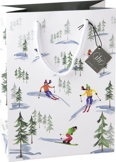 Sac cadeau – Skieurs en pleine descente