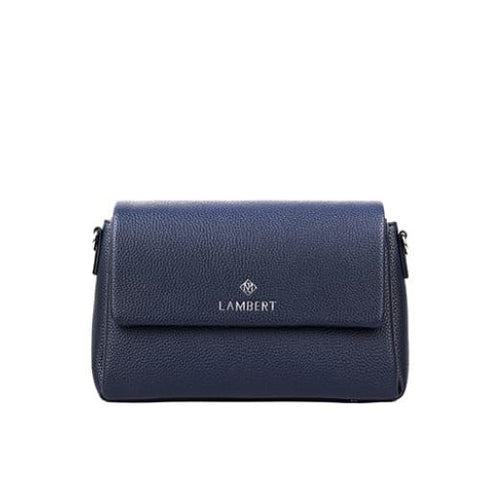 Sac à main bandoulière en cuir vegan Judy marine - Lambert