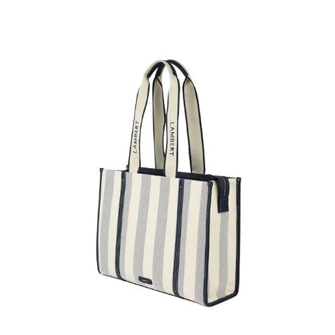 Sac Fourre-tout en canevas marine Erica - Lambert