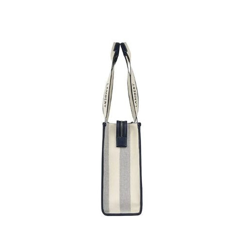 Sac Fourre-tout en canevas marine Erica - Lambert