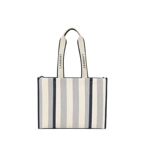 Sac Fourre-tout en canevas marine Erica - Lambert