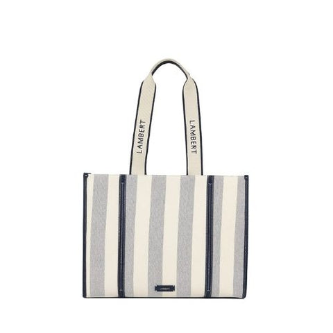 Sac Fourre-tout en canevas marine Erica - Lambert
