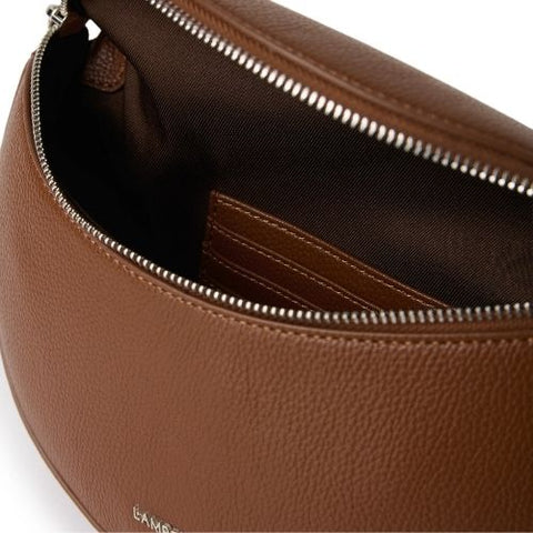 Sac banane en cuir vegan Lauren noisette - Lambert
