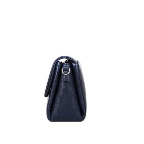Sac à main bandoulière en cuir vegan Judy marine - Lambert