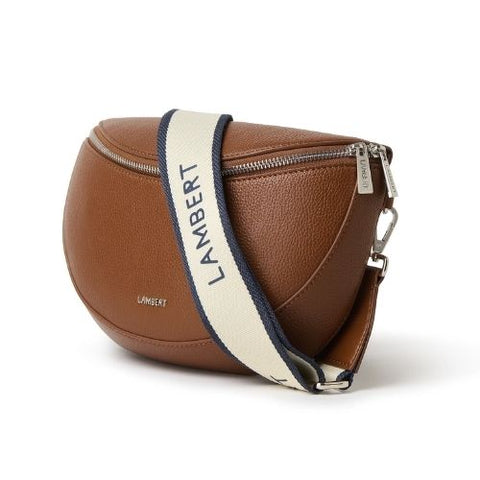 Sac banane en cuir vegan Lauren noisette - Lambert