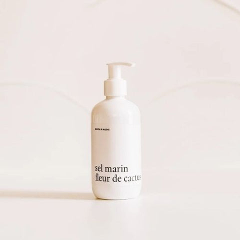 MARÉE CHANDELLE Savon à mains Sel marin et fleur de cactus