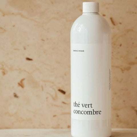 MARÉE CHANDELLE Savon à mains "Thé vert et concombre"