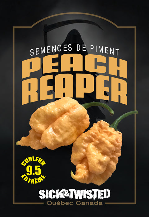 Semence de "Piment Carolina Peach Reaper"