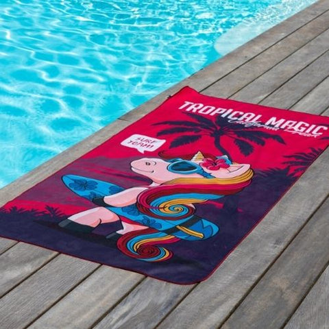 Serviette en microfibre "Licorne magique" - K5 Clothing