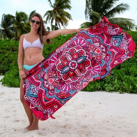 Serviette en microfibre "Bohème" - K5 Clothing