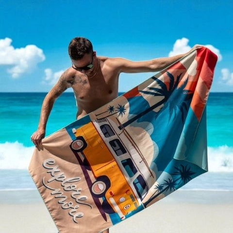 Serviette en microfibre "Douce évasion" - K5 Clothing