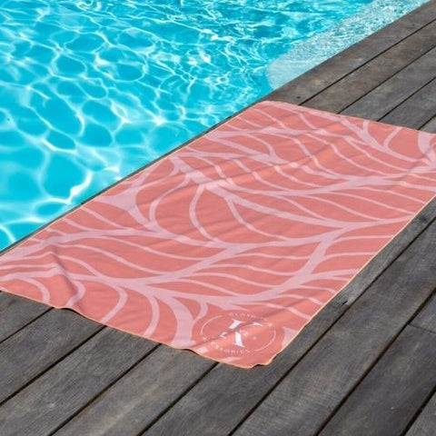 Serviette en microfibre "Parfum d’été" - K5 Clothing