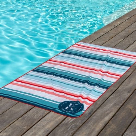 Serviette en microfibre "Fraise à gogo" - K5 Clothing