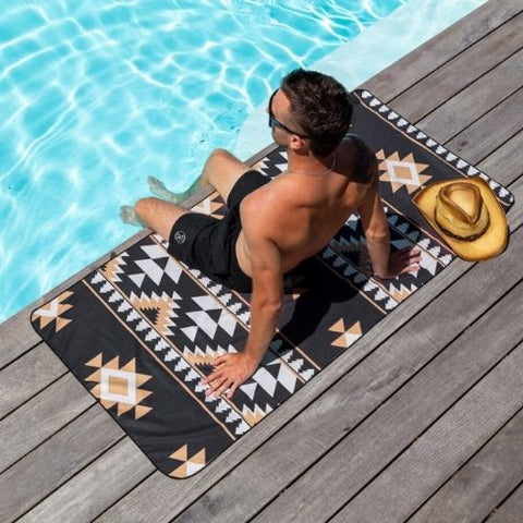 Serviette en microfibre "Étoile du cowboy" - K5 Clothing