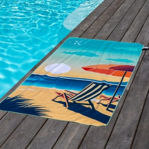 Serviette en microfibre "Douce évasion" - K5 Clothing
