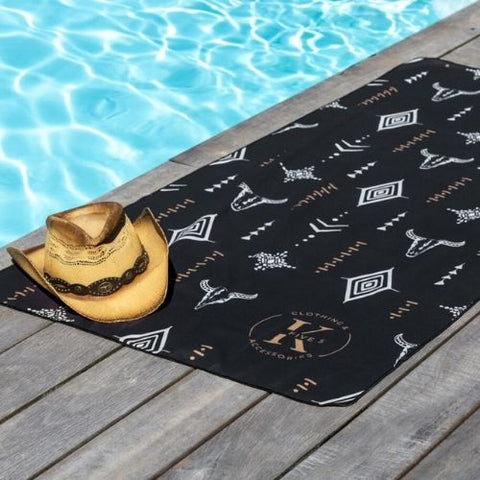 Serviette en microfibre "Étoile du cowboy" - K5 Clothing