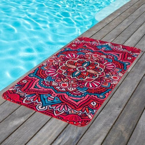 Serviette en microfibre "Bohème" - K5 Clothing