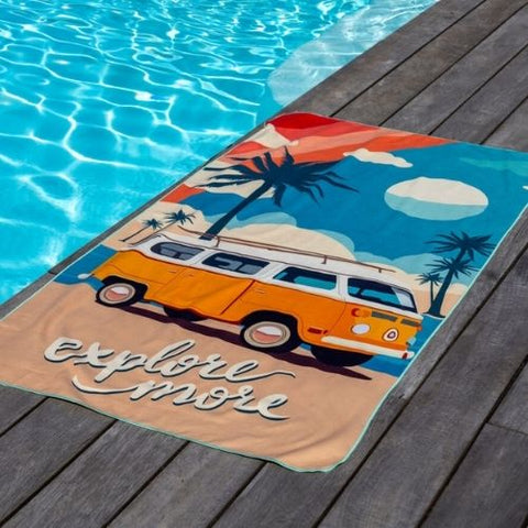 Serviette en microfibre "Douce évasion" - K5 Clothing