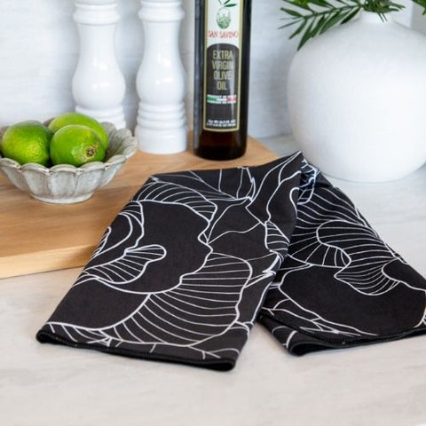 Linge à vaisselle en microfibre lisse "Rose sublime" - K5 Clothing