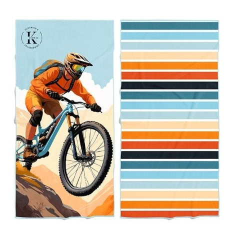 Serviette en microfibre "Adrénaline pure" - K5 Clothing