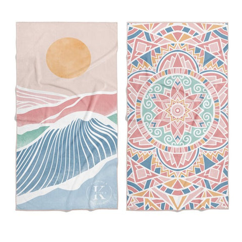 Serviette en microfibre "Équilibre parfait" K5 Clothing