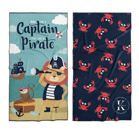 Serviette en microfibre "Pirate" K5 Clothing