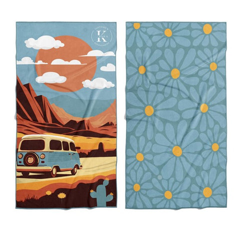 Serviette en microfibre "Roadtrip" K5 Clothing