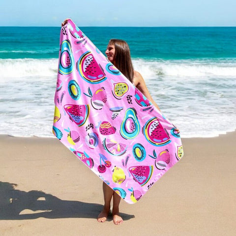 Serviette en microfibre "Tutti Fruit" K5 Clothing