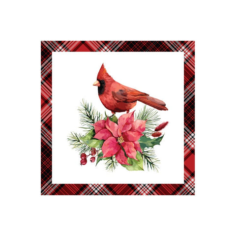 Serviettes de table Cardinal rouge