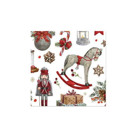 Serviettes de table illustrées Motifs des fêtes