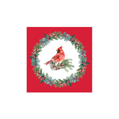 Serviette de table cardinal rouge