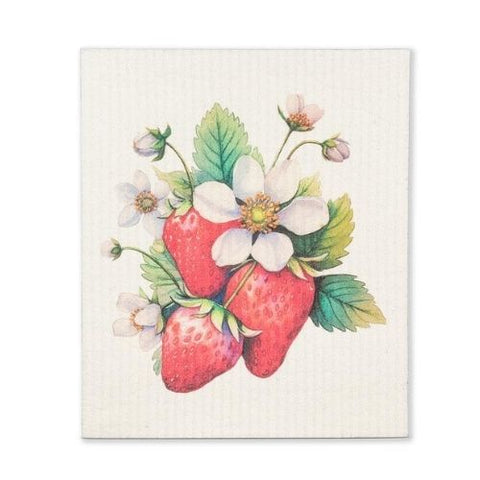 Serviette biodégradable Fraises