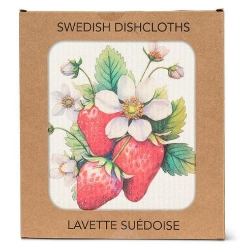Serviette biodégradable Fraises