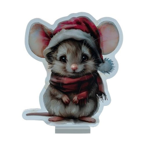Décoration de souris illuminée