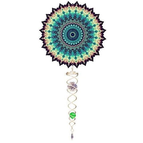 Tourne-vent animé - Mandala