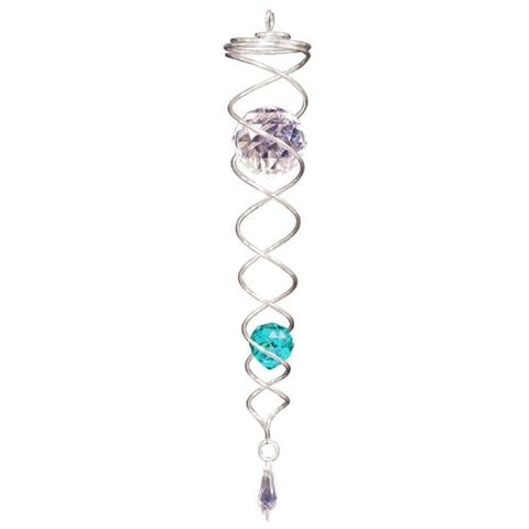 Décoration de spirale cristal