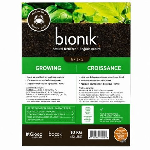 Engrais "Stade croissance" biologique 10 kg