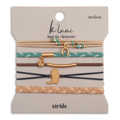 Bracelets et attaches cheveux "Stride" - KLANI